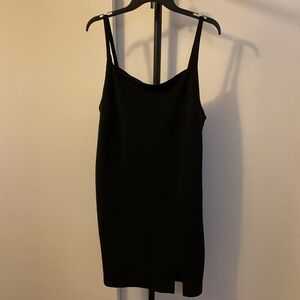 Almost Famous Black Midi Dress